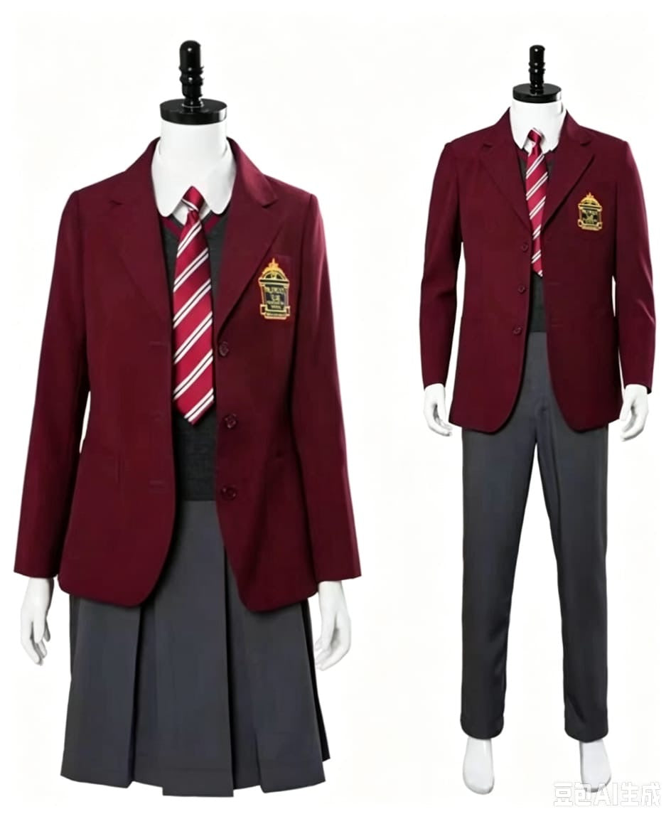 Modèle d’uniforme personnalisable en fonction de l’école ￼